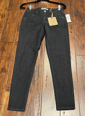 NWT Democracy Ab Technology black Skinny Ankle Jeans Size