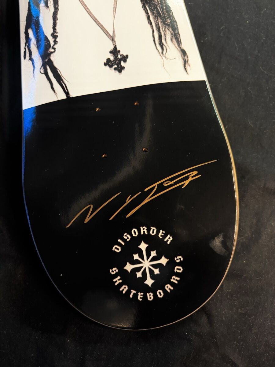 SUPER RARE SIGNED Nyjah Huston 30 Young Jah Disorder SUPER RARE SIGNED Nyjah Huston 30 Young Jah Disorder