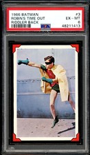 1966 Topps Batman Riddler Back Trading Cards 9