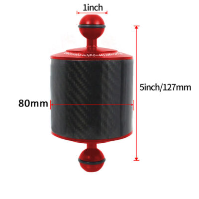 BGNING Tauchen 5/8 / 10inch Double Ball Float Auftriebsarm für Canon Sony Nikon