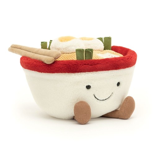 Amuseables Ramen 4.72 Inch Stuffed Toy Gift Ramen Doll Plush Toy GIFT - Picture 1 of 5