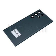 Back Glass Rear Housing Battery Cover For Samsung Galaxy S22 Ultra SM-G998 Gray