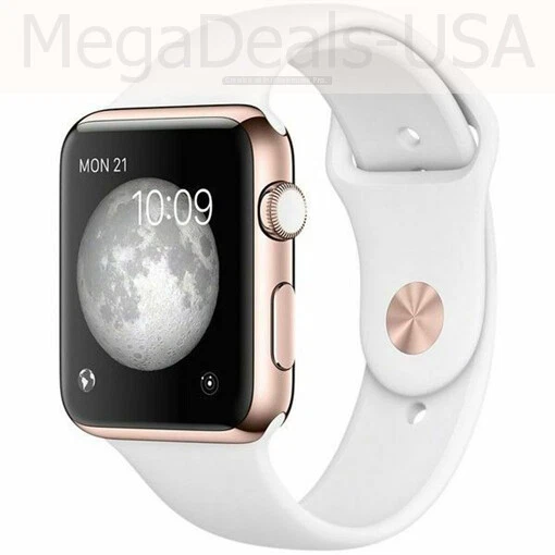 Apple Watch Series 4 40mm Gold Rose Gold with White Sand Sport