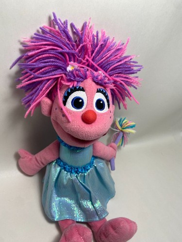 Sesame Street Gund Abby Cadabby 12" Plush Pink Fairy Doll Stuffed Animal Read - Picture 2 of 6