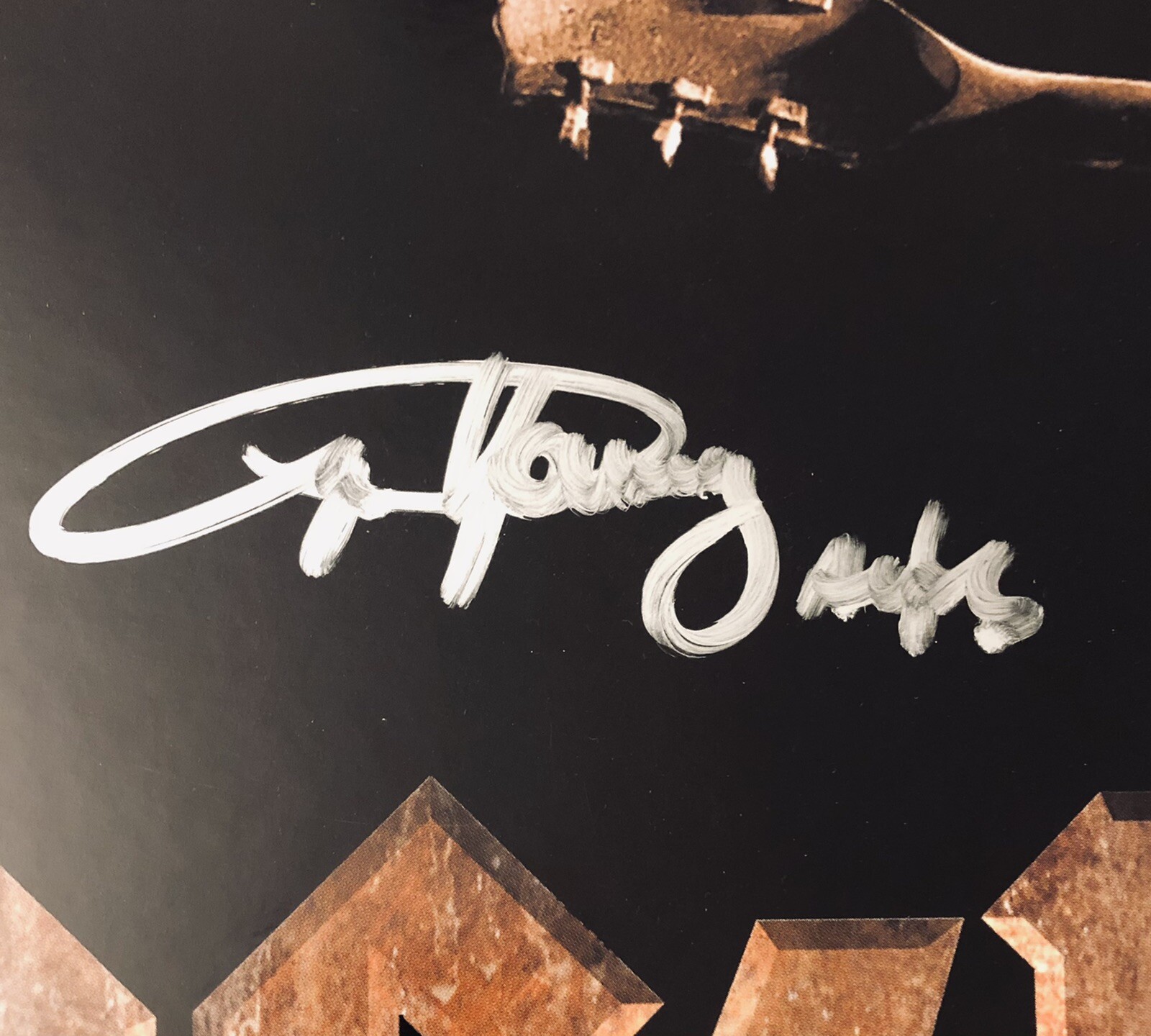 ACDC AC/DC Signed Autographed Stiff Upper Lip Poster Angus Young Brian ...