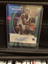 20-21 Panini Prizm Draft Picks Immanuel Quickley Green Prospect Auto Card #1/25