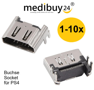 HDMI Buchse Socket Port Anschluss Connector Jack für PlayStation 4 PS4 Konsole