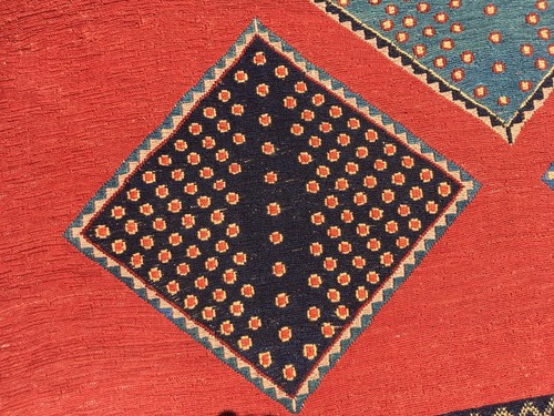 QASHQAI ( GILIM ) High Quality Work Size : 5' 10" x 7' 9" Circa : 1970. - Picture 7 of 11