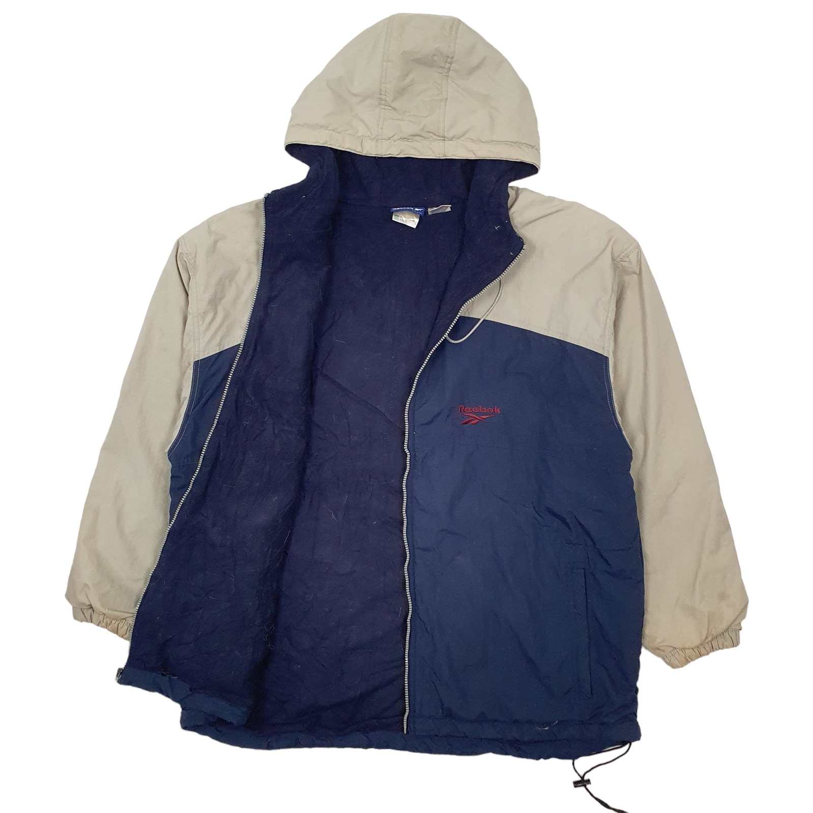 REEBOK Padded Jacket Coat Insulated Vintage Mens XL image 2