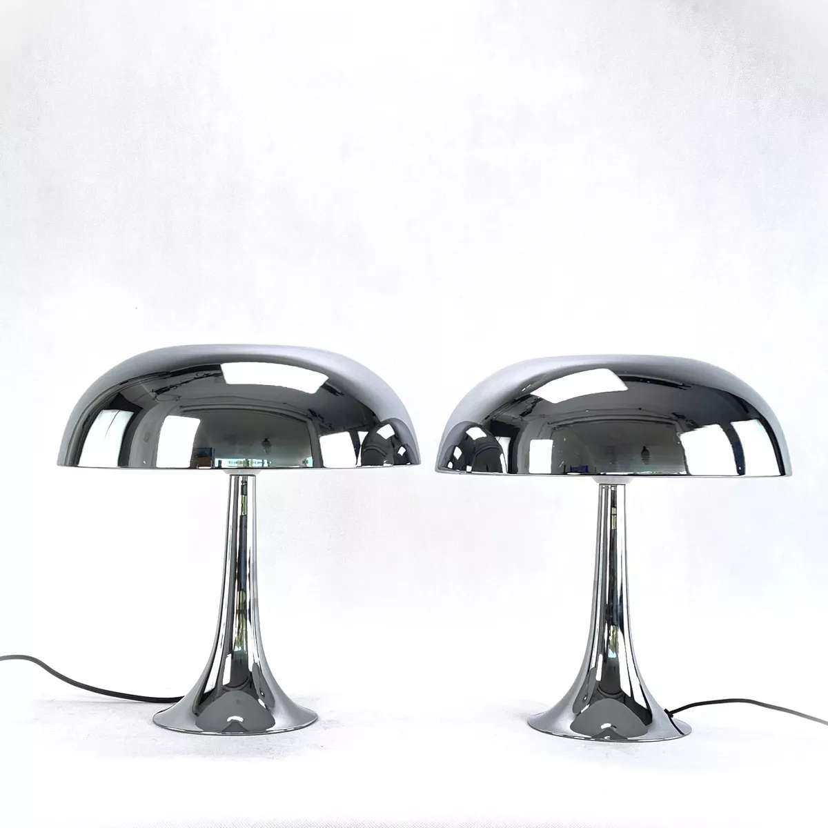 Vintage chrome on sale table lamp