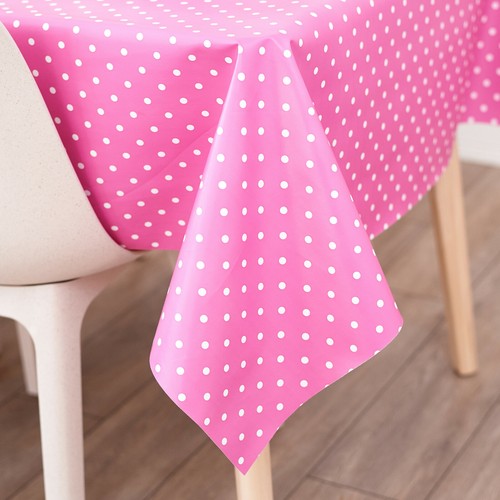 WIPE CLEAN TABLECLOTH COVER VINYL OILCLOTH WIPEABLE PROTECTOR 200cm x 140cm - Picture 21 of 229