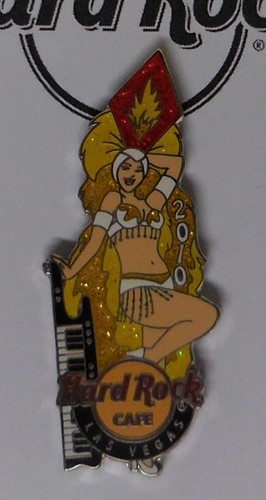 Prendedor Hard Rock Café Show Girl Diamond 2010 Las Vegas en Hard Rock Hotel nuevo LE300 - Imagen 2 de 3