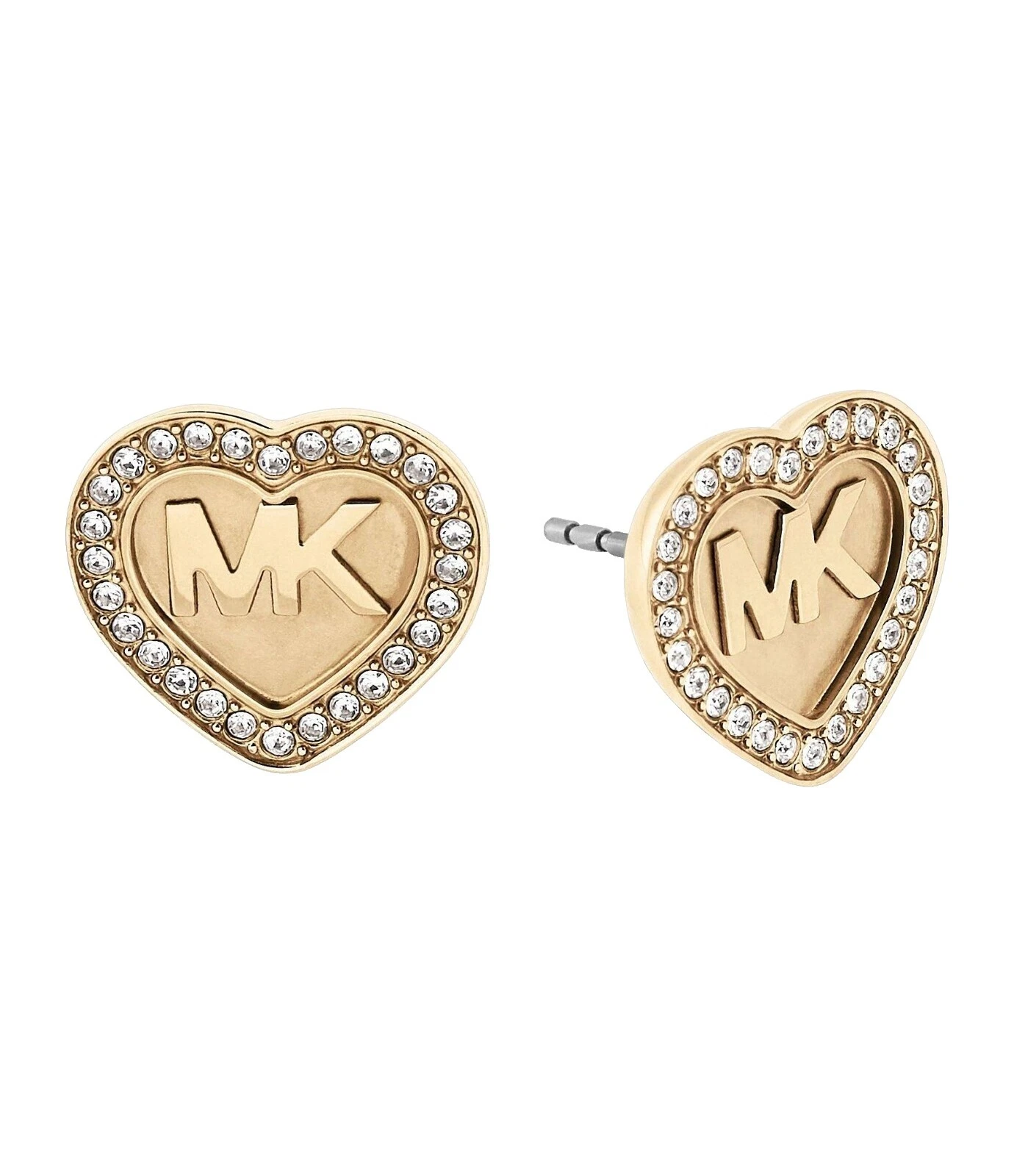 Acero Inoxidable Cristal Michael Kors Pendientes de Moda