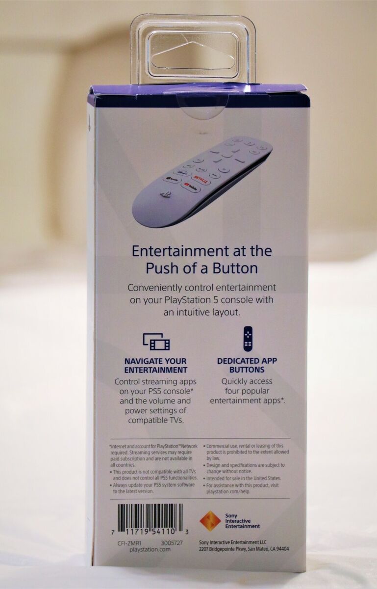 Sony PlayStation 5 Media Remote 3005727 - Best Buy