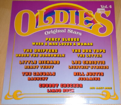 The Drifters a.o. Oldies Original Stars Vol. 4 NEAR MINT Bellaphon Vinyl LP