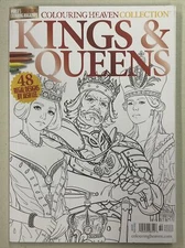 KINGS & QUEENS COLOURING HEAVEN Adult Coloring Magazine Issue 54 2023