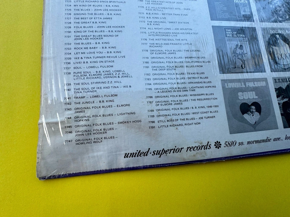 Original Folk Blues - Blues From The Deep South LP VINYL. NM Wax - Image 3 of 4