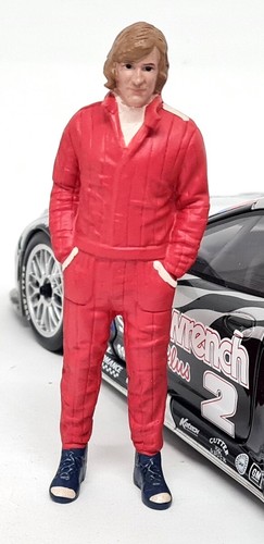 American Diorama 1/18 Racing Driver 1970s Red A Polyresin figure model display