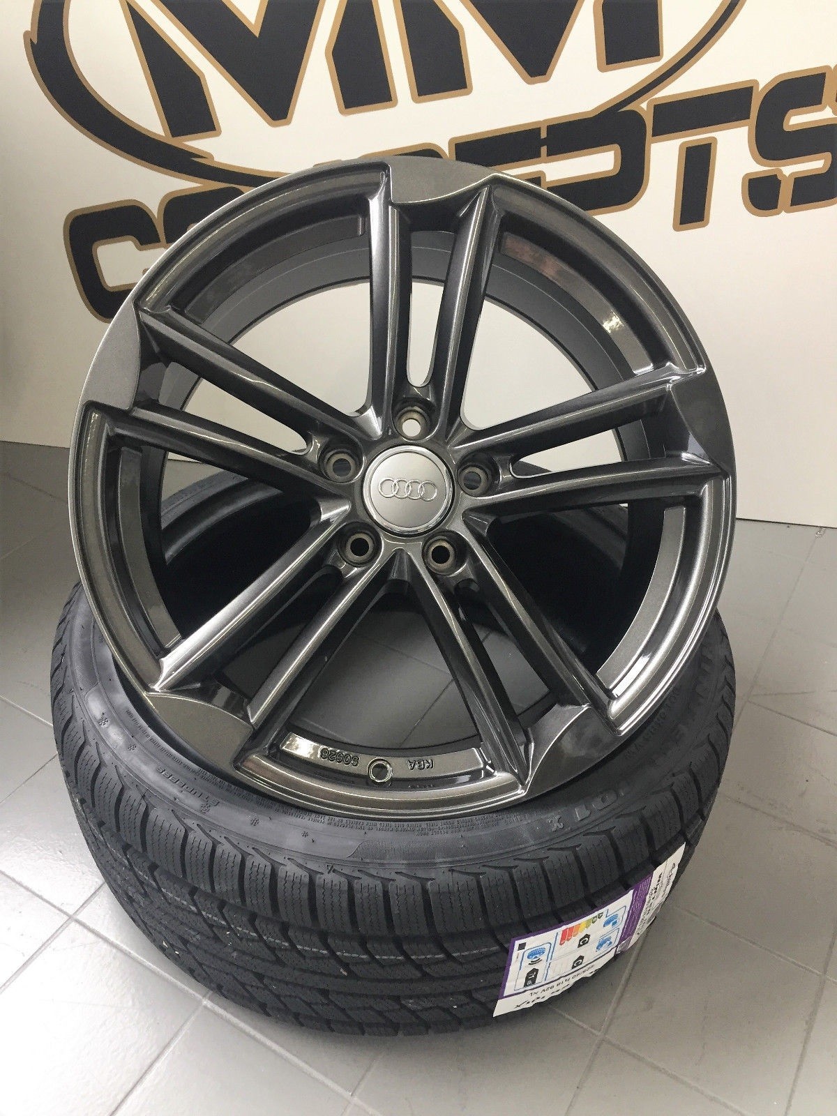 Audi S Line Felgen 18 Zoll Gutachten 18 Zoll Wheelworld WH27 Alu Felgen 8x18 et35 5x112 grau für Audi S-Line