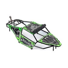 Für 1/5 Rovan Baja 5TS Grüner Rahmenkörper Metallgehäuse und LED Schweinezelle