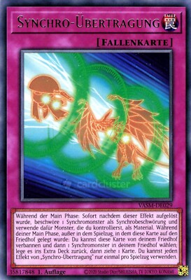Yu Gi Oh! Synchro-Übertragung VASM-DE029  Rare