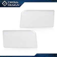 1 Pair Clear Headlights Lens Cover Fit For 1992-1996 Ford F150 F250 F350 Bronco