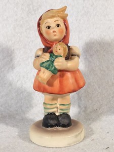 hummel girl with doll