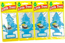 Little Trees Air Freshener - Caribbean Colada - Car Auto / Home - LOT of 4