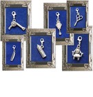 CHARM ANHÄNGER FRISEUR STYLIST KAMM FÖN HAARSPRAY SPIEGEL SCHERE silber ARMBAND 