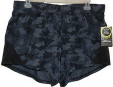New Womens 2XL 20 Core Running Shorts with Liner Athletic Works 4" Inseam