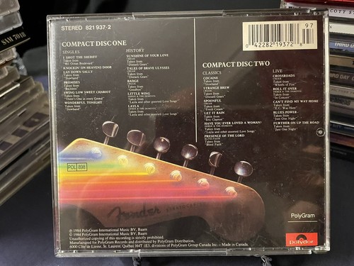 Eric Clapton Backtrackin’ Big Box , CD Compact Disc Excellent Rare - Foto 2 di 3