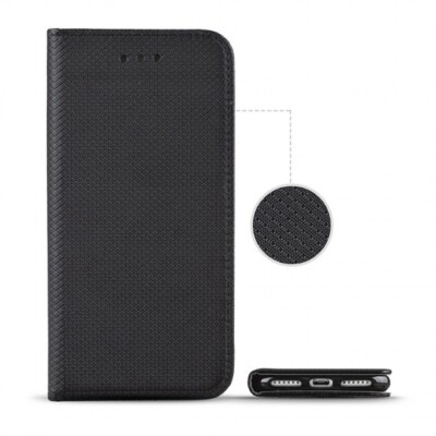 FÜR REALME 10 PRO PLUS 5G - SMART MAGNET Cover Tasche Handy Case Buch SCHWARZ