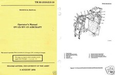 Grumman OV-1 Mohawk 1960's-70's ops manual archive RARE PDF DETAIL Vietnam 