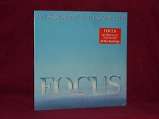 LP SEALED JAN AKKERMAN & THIJS VAN LEER FOCUS 1985 MERCURY ORIG PRESS HYPE STKR