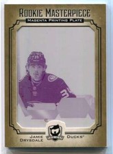 2021-22 The Cup Printing Plate SPx Shadow Box Magenta Jamie Drysdale Rookie 1/1