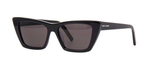 Saint LAURENT SL 276 MICA Nero/Grigio (001) Occhiali da sole | eBay