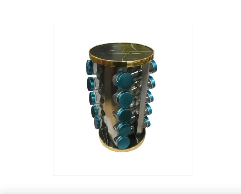 New Rotating Spice Jar Rack 20 Jars 34 x 19 cm Marble Design Assorted Designs
Opens in a new window