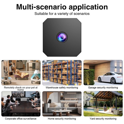 Smart Mini WiFi Camera Wireless 1080P HD Night Cam w/Battery Home Security Detec - Picture 21 of 24