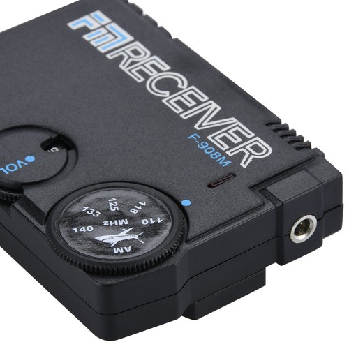 With Headset Air Band Radio AM Receiver 110MHz To 140MHz Aviation Band Receiver - Afbeelding 9 van 11