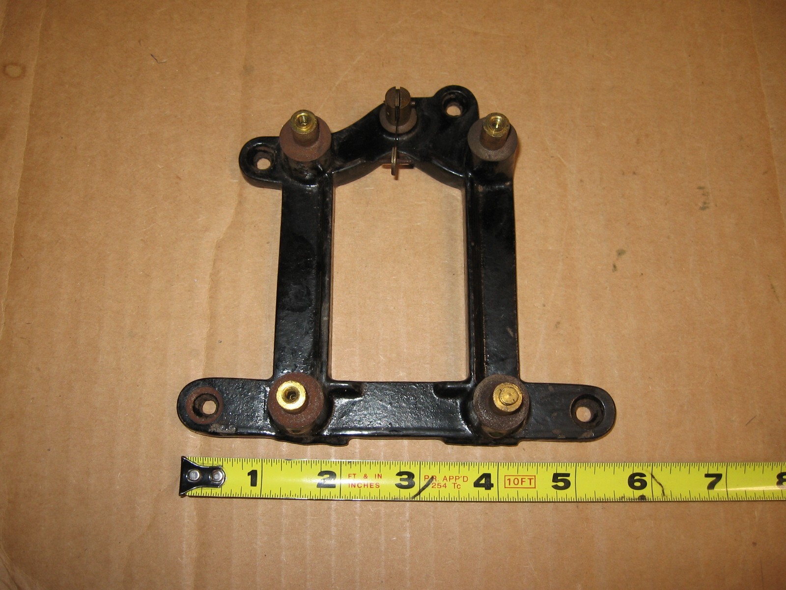 Self Winding Clock Western Union Railroad Clock Movement Bracket Original