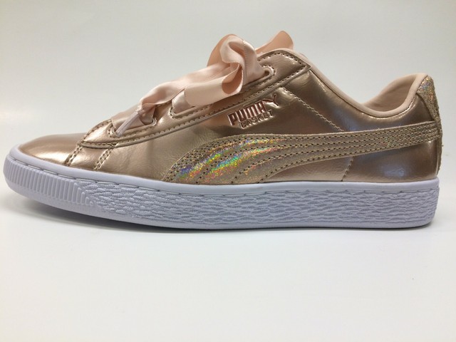 puma suede heart lux junior