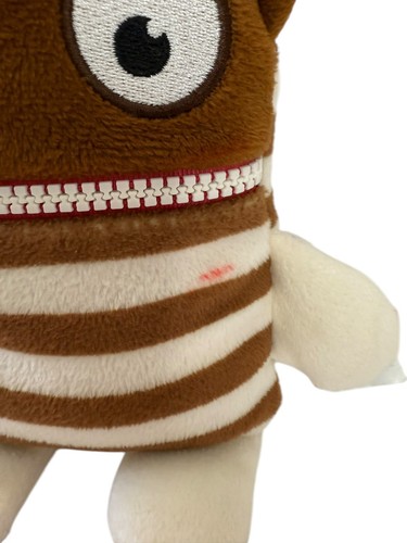 Sorgenfresser Worry Eater Enno Brown Stripes Zipper - Picture 3 of 5