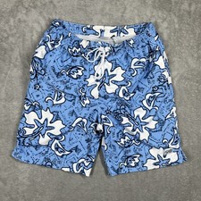 VTG Op Sport Ocean Pacific Swim Trunks Men's Medium Shorts 32-34 Floral Print
