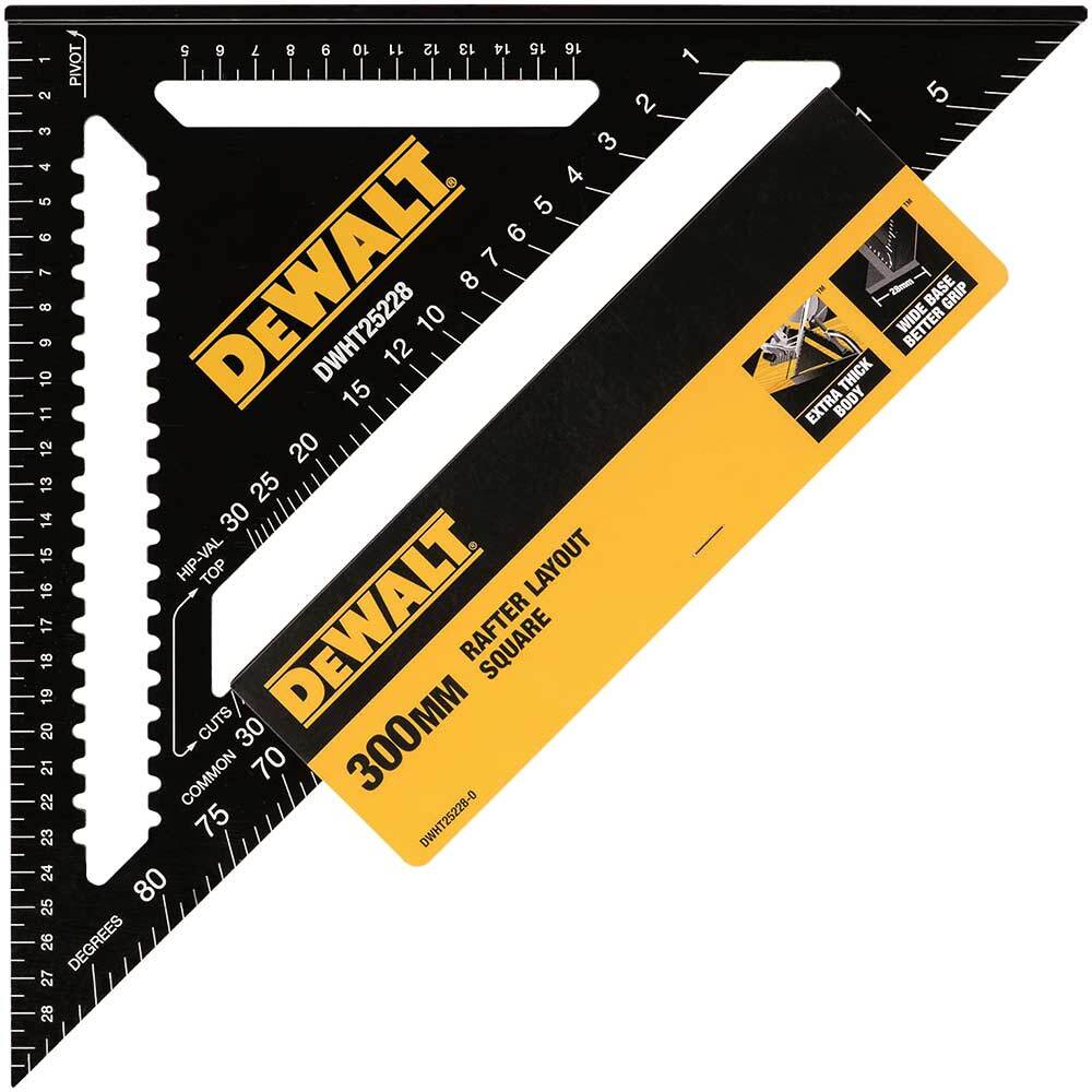 DeWalt Aluminium Quick Square Metric 300mm