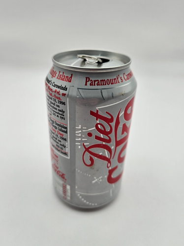 Diet Coke Paramount's Kings Dominion Carowinds Empty 12oz Soda Can - Picture 4 of 6