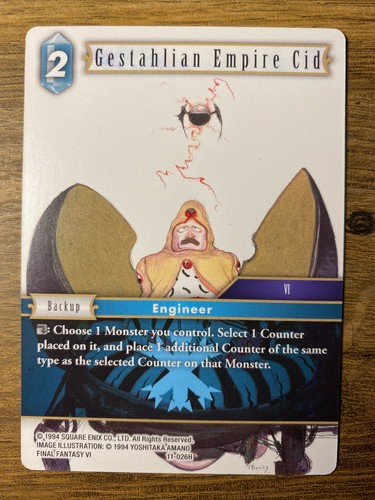 Final Fantasy TCG Trading Card Game Opus 11 XI *NON-FOIL* Legend Hero Rare Coms - Picture 27 of 140