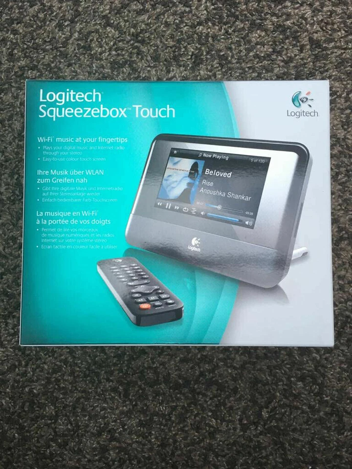 Logitech Squeezebox Touch DNLA Music Player / Streamer, Wi-Fi, SP/DIF, RCA - Image 2 of 3