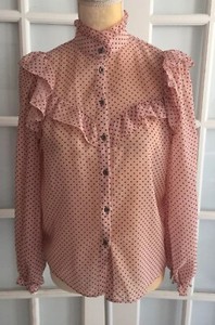 zara pink polka dot