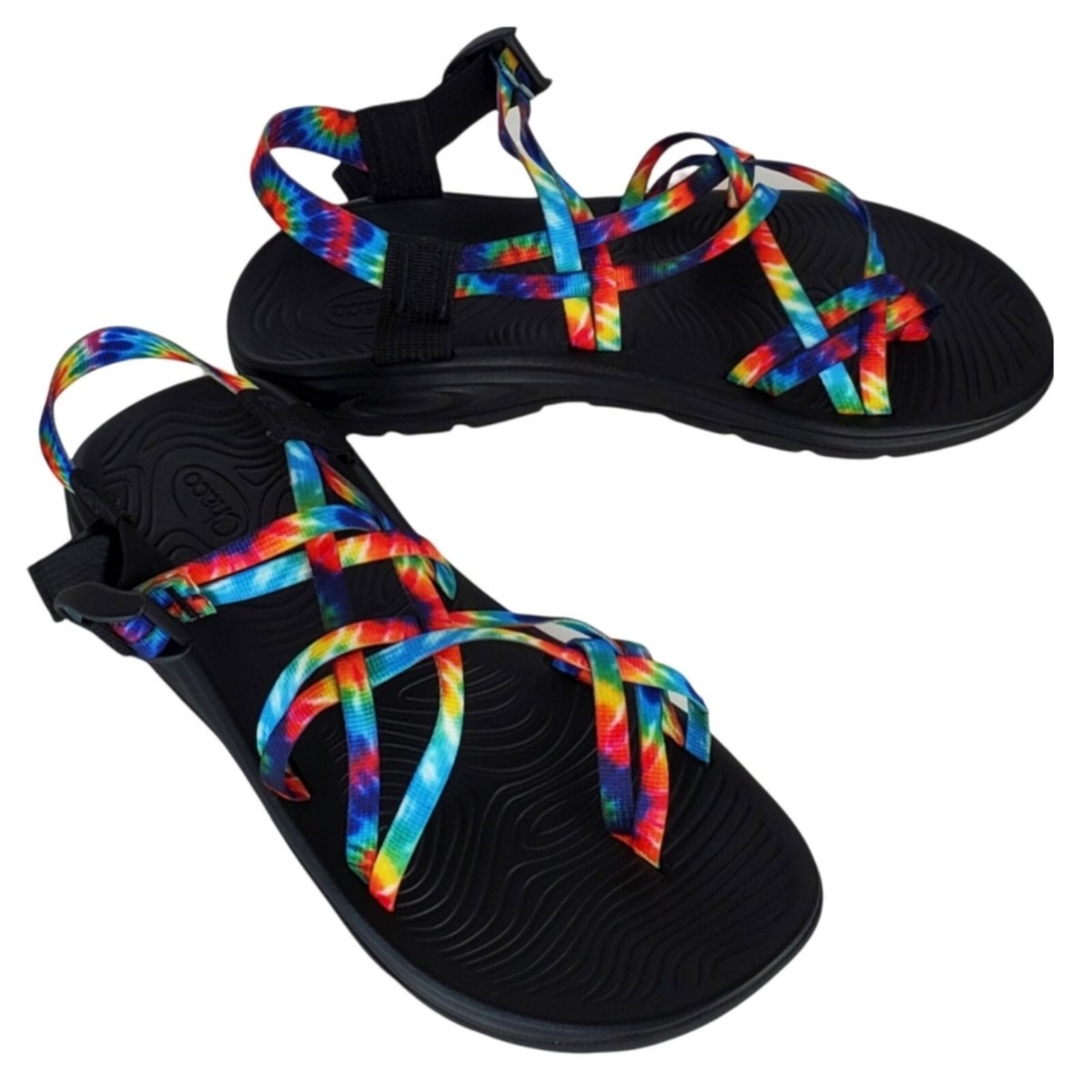 Chaco Sandals Tie Dye Chacos Womens Chaco Zvolv X2 Outdoor 