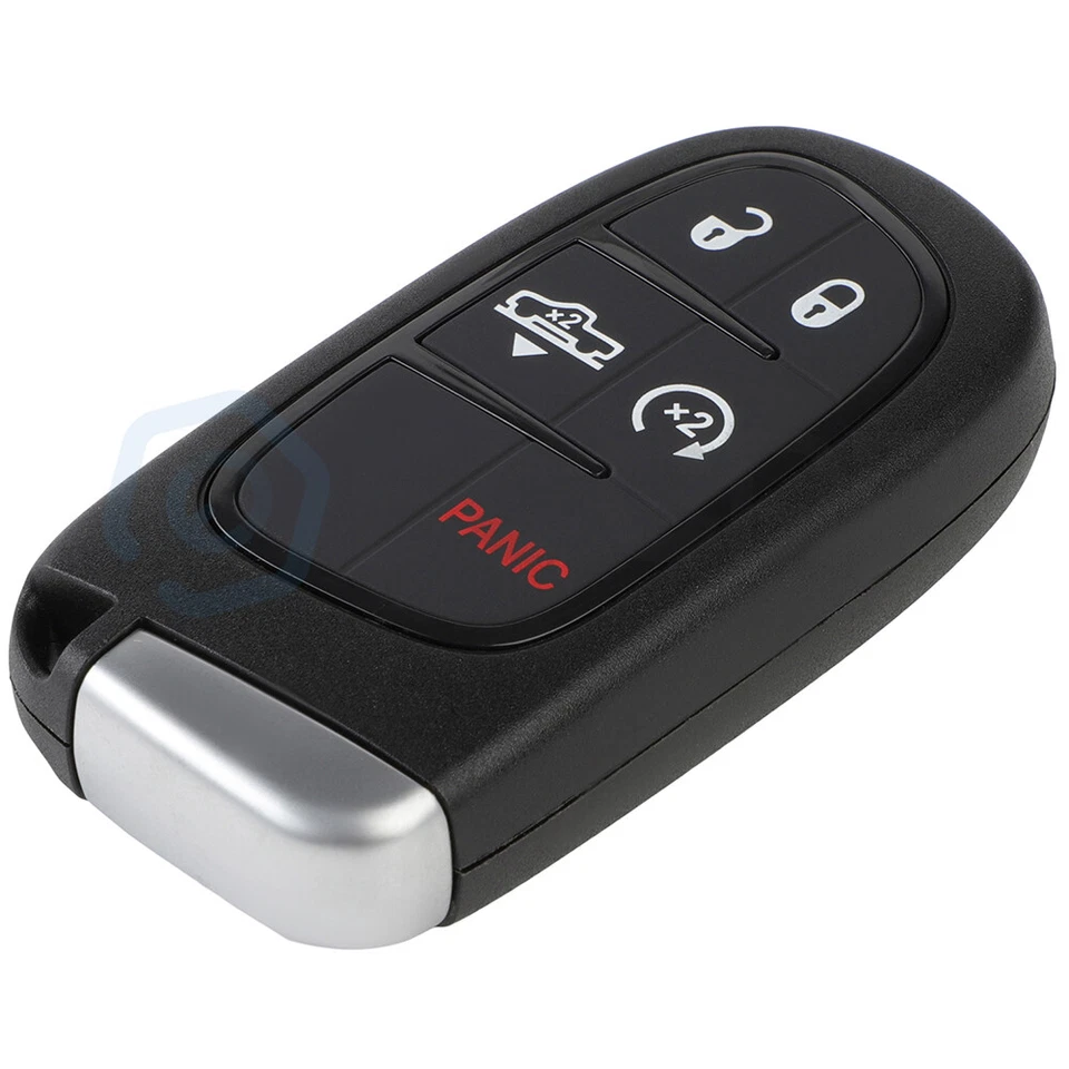 2 para Ram 1500 2500 3500 2014 2015-2019 sistema de entrada remota sin llave 5 botones Foto 4 de 4